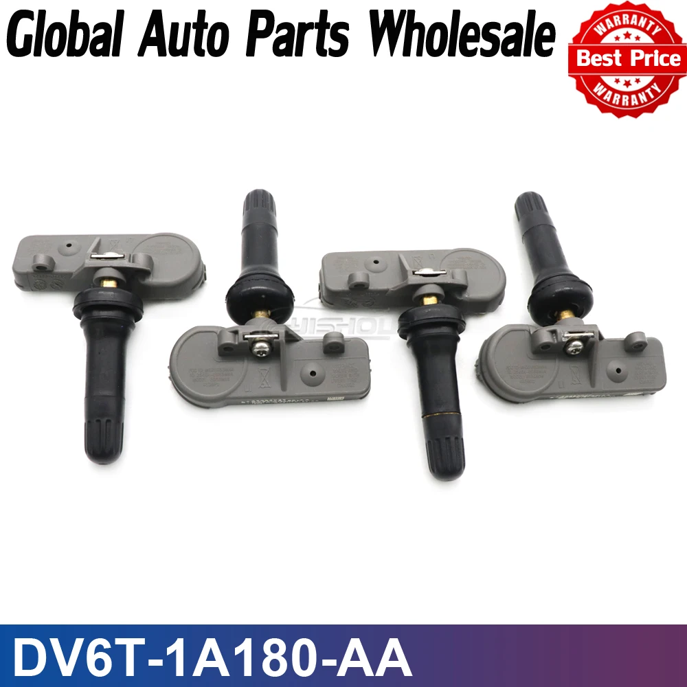 Auto DV6T-1A180-AA TPMS Sensore di Monitoraggio della Pressione Dei Pneumatici Per Ford Escape Explorer F-150 Mazda BT-50 433MHZ DV6T1A180AA DR3V-1A180-DA