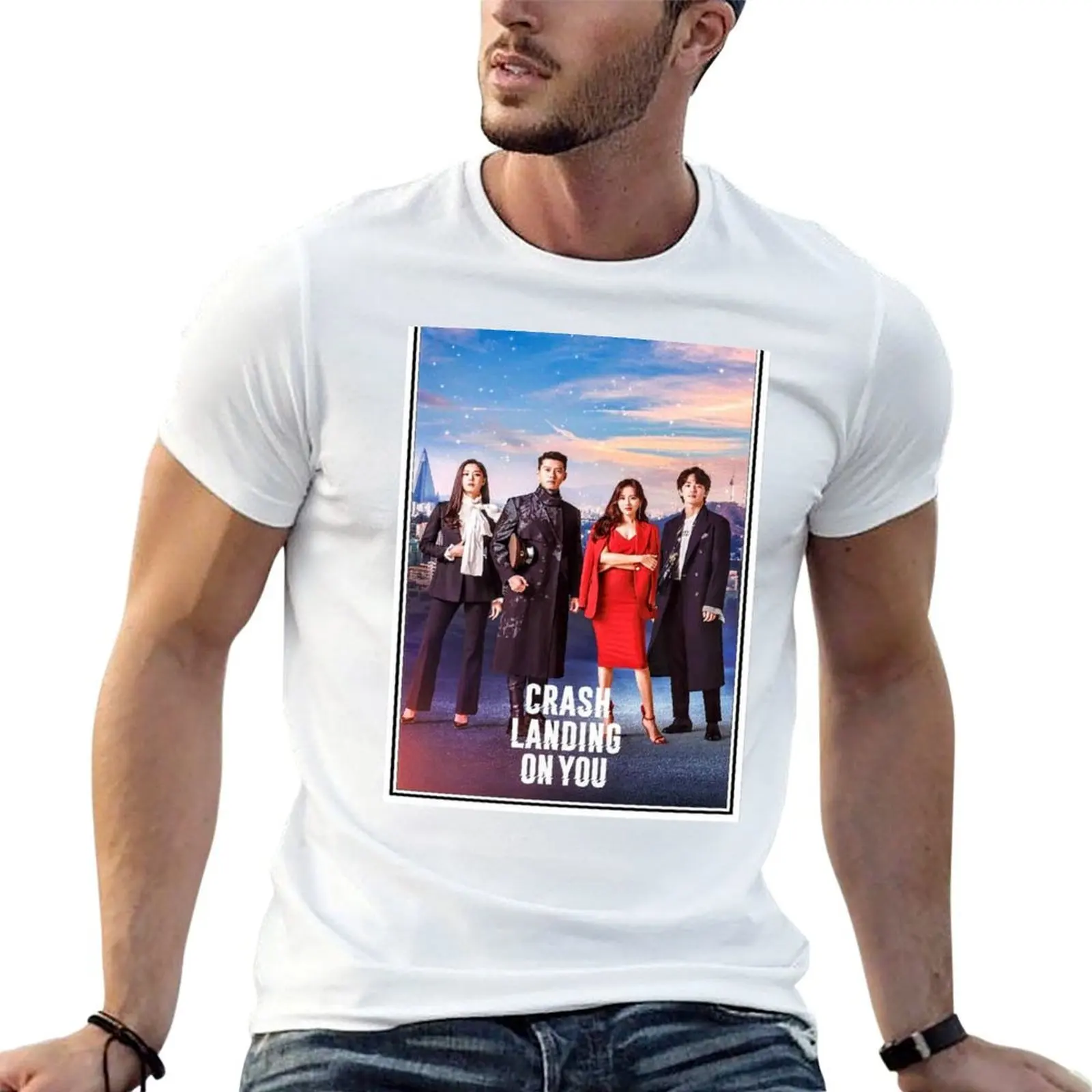 

cotton landing cotton you T-Shirt pack t crash on man shirt t shirt