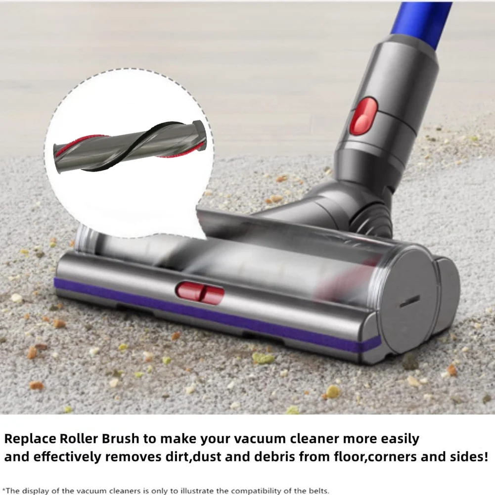 Sikat rol Anti kusut torsi tinggi vakum untuk Dyson V15 suku cadang pengganti sikat rol sikat dengan sikat pembersih
