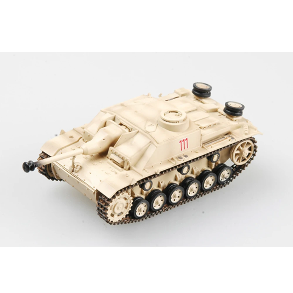 Easymodel 36150 1/72 German Stug III Ausf.G Rome 1944 Military Static Plastic Tank Model Finished Collection or Gift