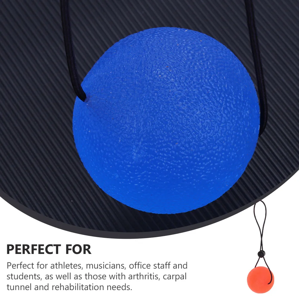 

3Pcs Grip Strengthen Balls Soft Silicon H Strength Trainer Stress Relief Therapy Decompress Ball Forearm Exercise Arthritis