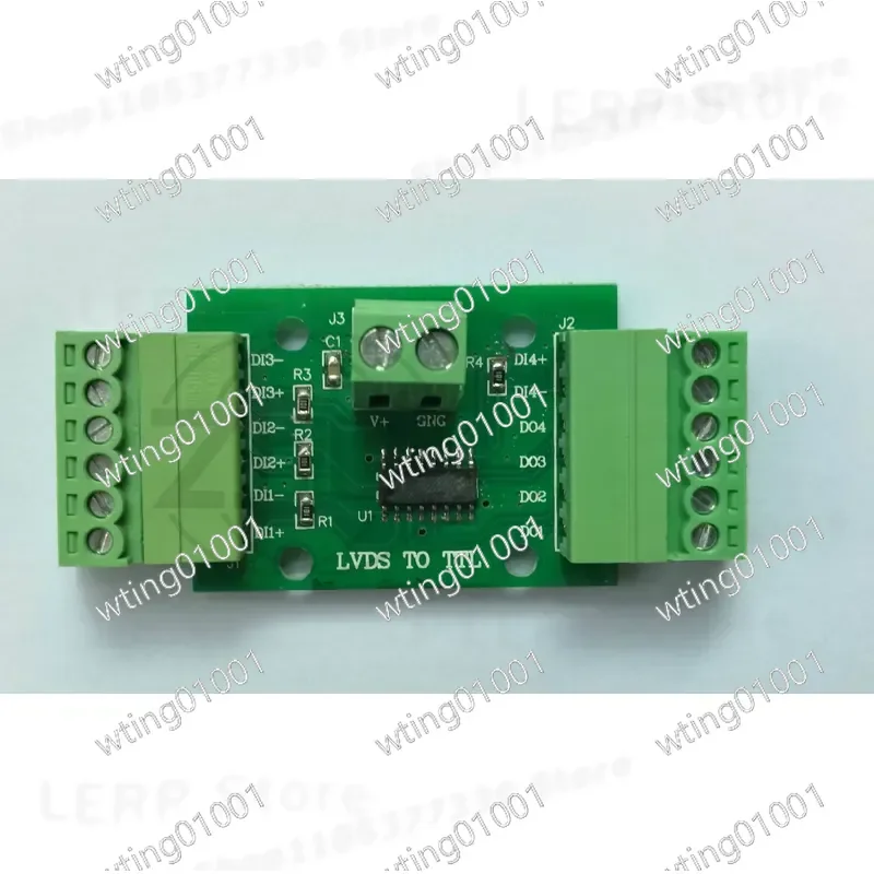 for LVDS to TTL Converter 4 Channel Bi Directional Module High Speed Signal Adapter Board for Embedded System Development Kit