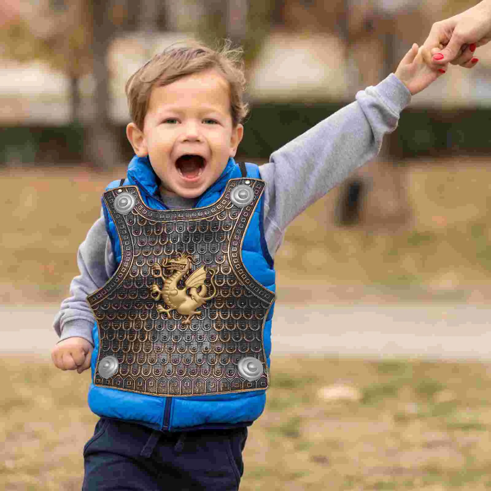 Children's Shield Toy Costume for Kids Toddlers Small Armors Boys 5-8 Glowing Play Fake Funny Plastic Toys