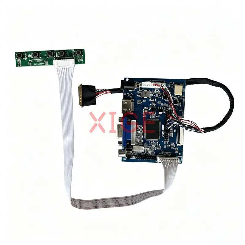 

Drive Board Fit LTN101NT07 LTN101NT05 LTN101NT06 LTN101NT08 HDMI+VGA+AV Laptop Display Screen 1024x600 40-Pin LVDS 1024*600 Kit