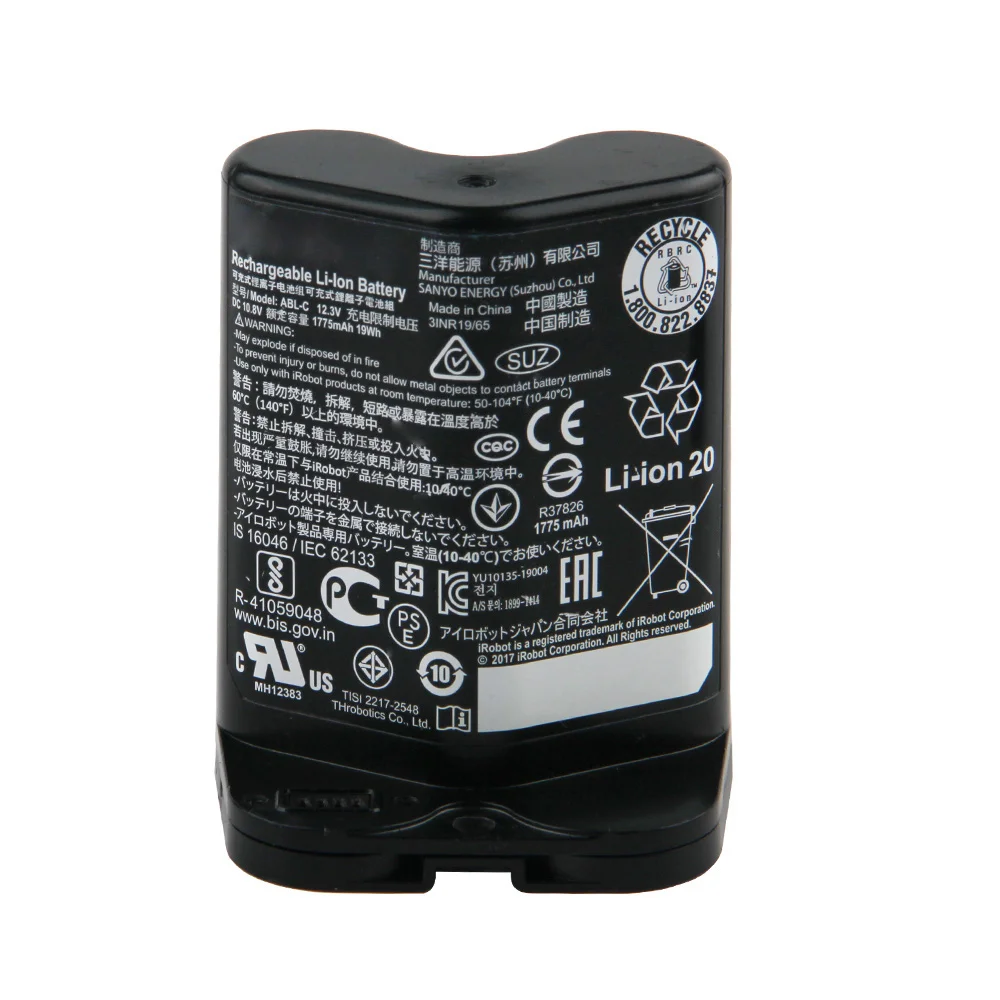 Oryginalna wymienna bateria do iRobot Braava Jet M6 abl-c oryginalna bateria 1775mAh — zdjęcie produktu 5