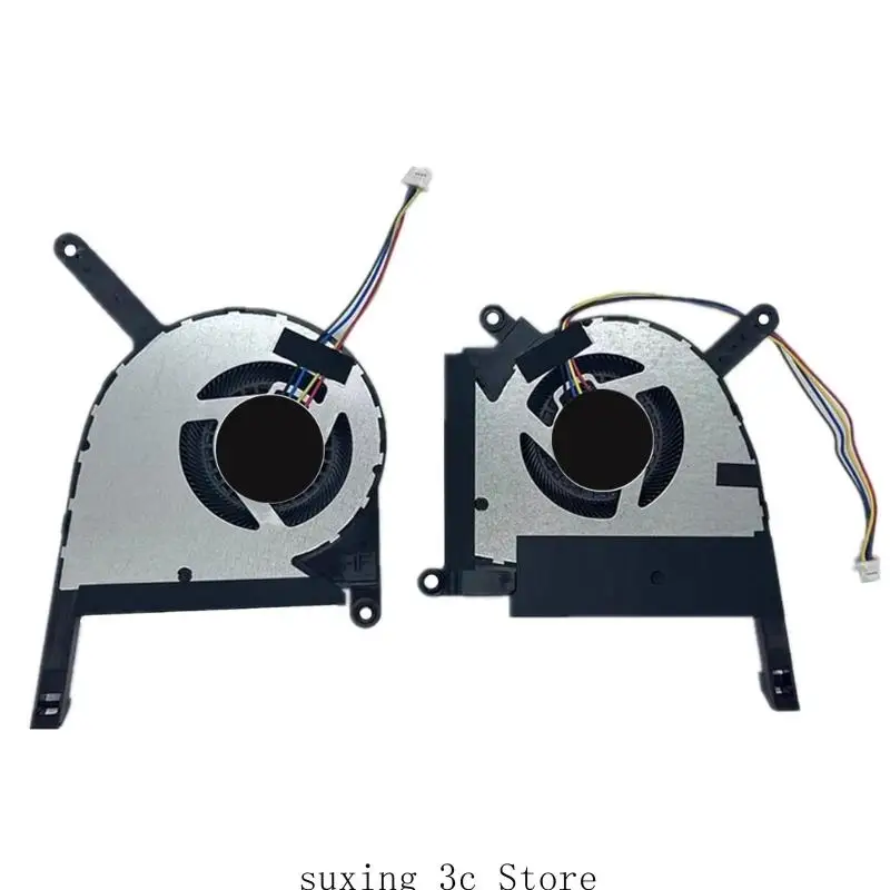 

E8BE Professional CPU CPU GPU Охлаждающий вентилятор для моделей FX507 FX507.