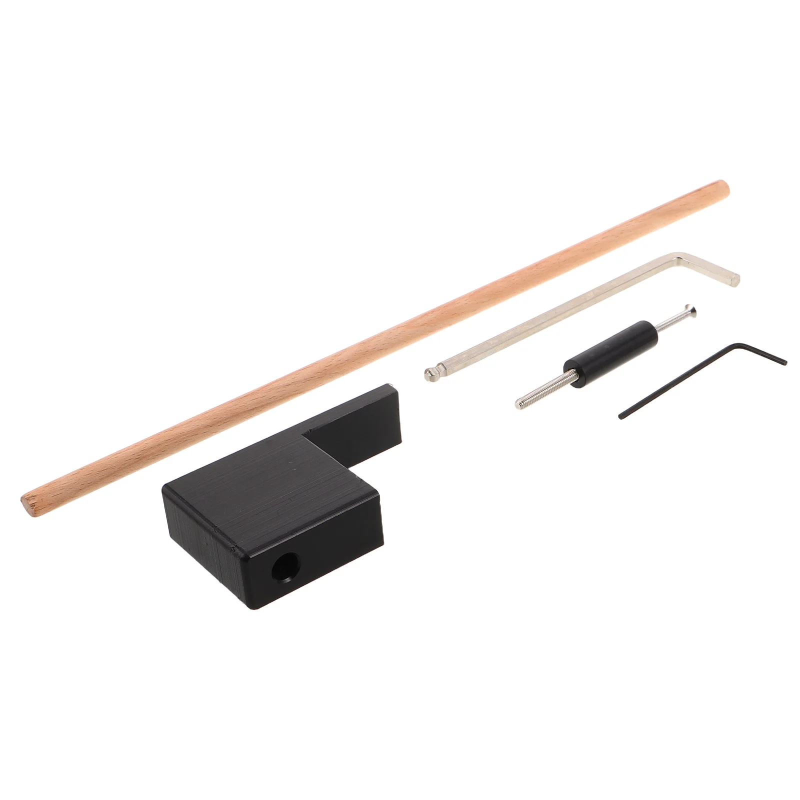 

5Pcs Guitar Luthier tool Kit with Truss Rod Wrench Tuning Keys String Pegs for Studio Sessions Acoustic Guitar Tuner