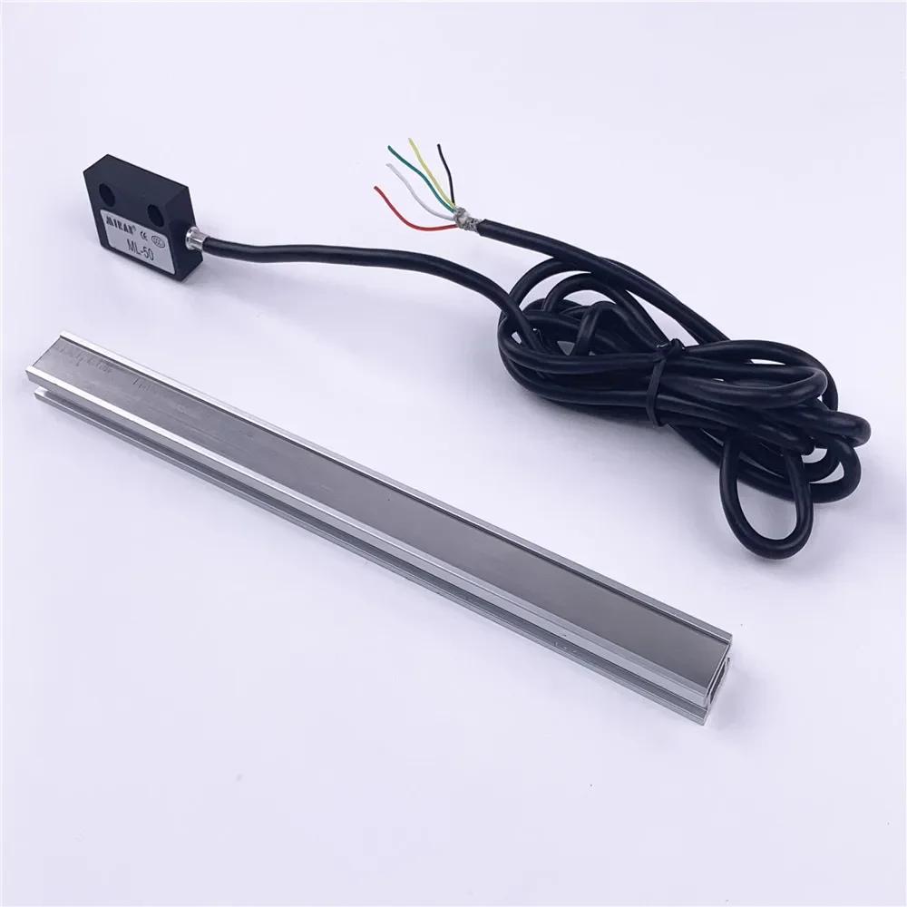 2026 Miran Magnetic Ruler Read Head MR50 And 1 Meter Ruler Magnetic Grid Ruler Magnetic Grid Measuring Sensor