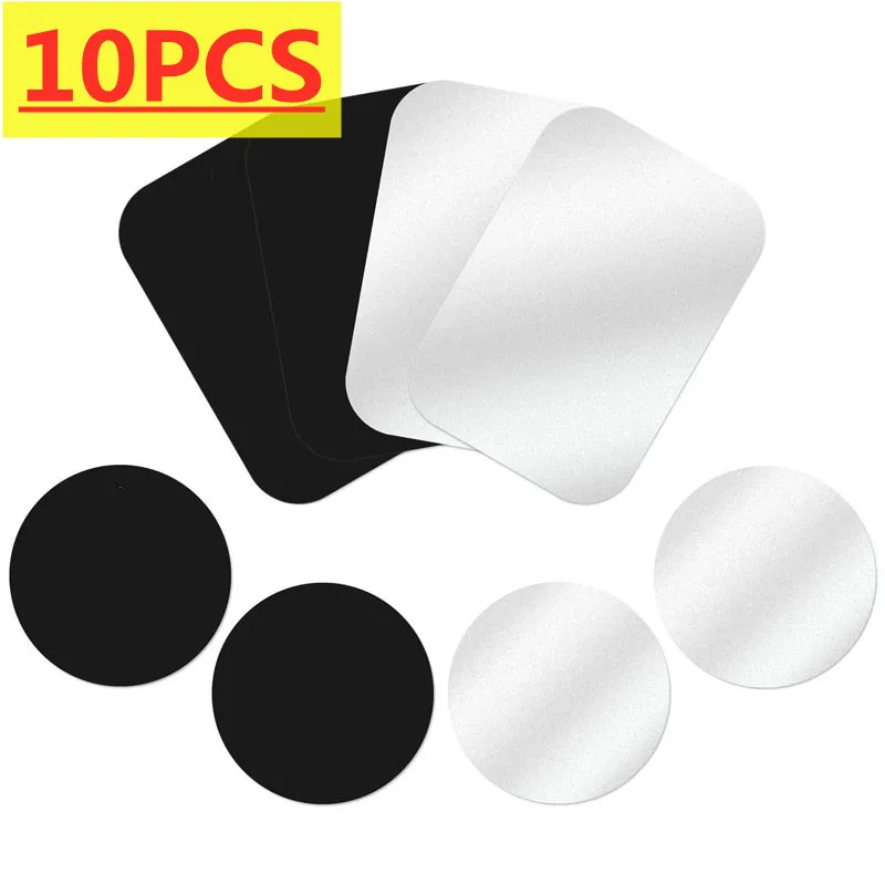 

Thin Metal Plate Disk For Magnetic Car Phone Holder Iron Sheet Sticker Disk For Magnet Tablet Desk Phone Car Stand Mount Round