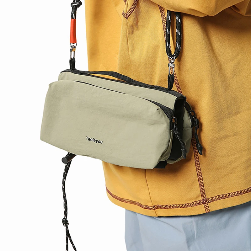 

Спортивная сумка-мессенджер унисекс, большая вместительная сумка на плечо для мужчин и женщин, прочный нейлоновый походный дорожный рюкзак, сумка для бутылки с водой