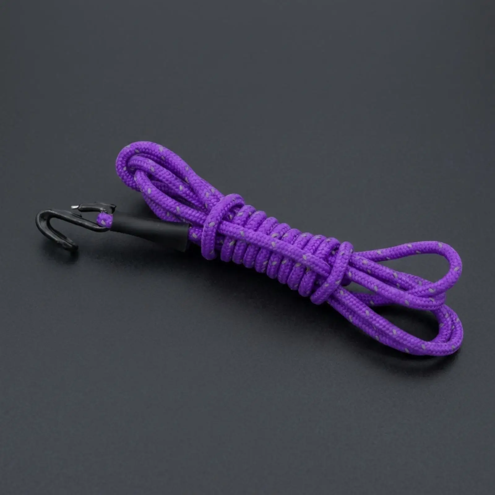 Braided Rope Accessory for RC Crawler 1/10 Scale Model Simulation Vehicle Red Recovery Strap