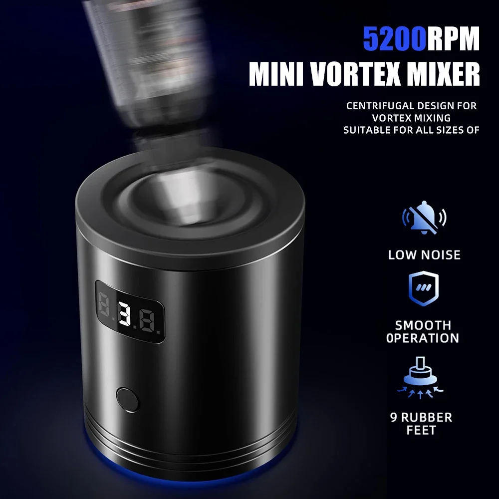 NEW Mini Vortex Mixer Tattoo Ink Mixer with Auto Touch Switch 3 Gear Adjustments for Pigment Nail Polish Lacquer Shaker
