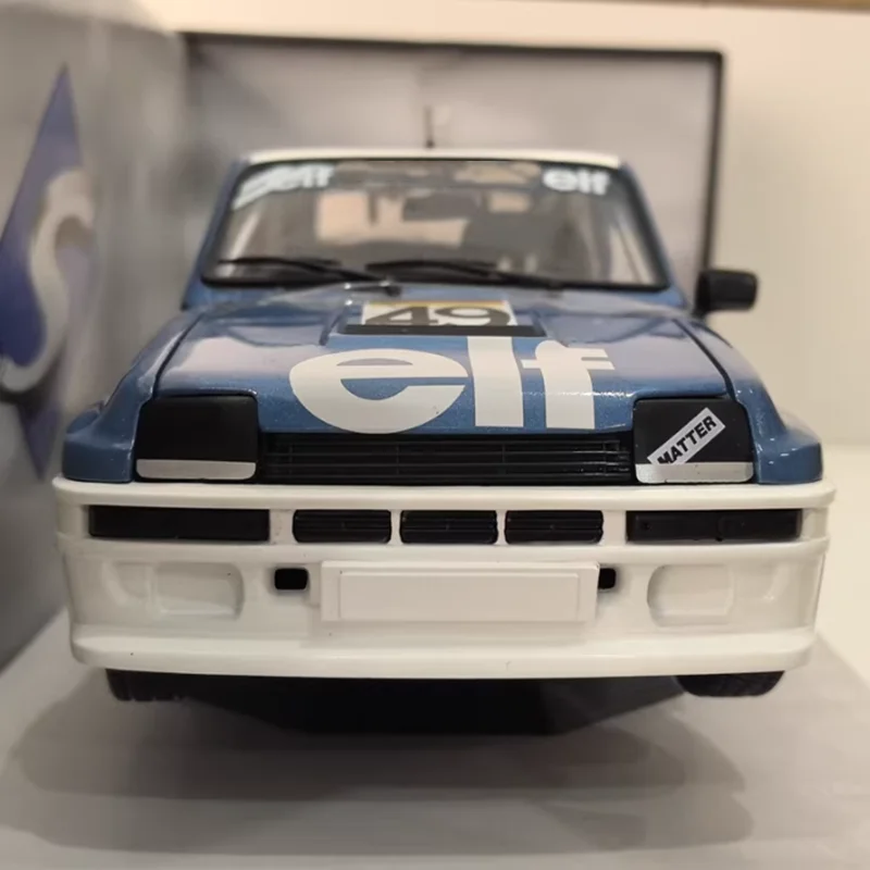 

Solido масштаб 1/18 5 турбо 1981. # 49-сплавная модель автомобиля, коллекция, демонстрация игрушек, подарков, сувениров