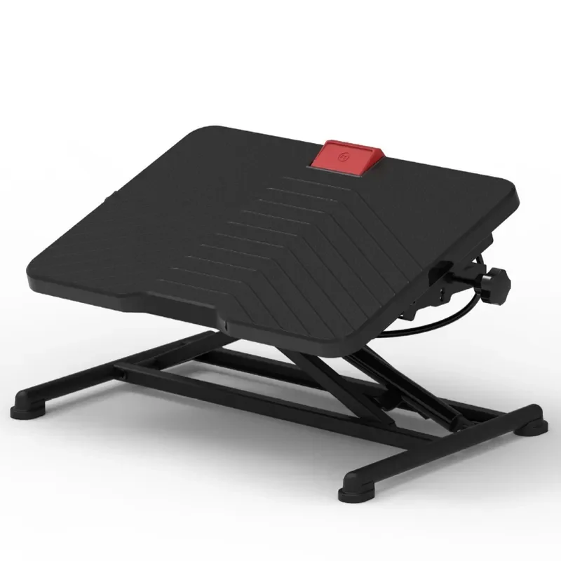 Ergonomic Foot Rest Stool Adjustable Pedal for Office Lunch Break Anti Tilt Design with Stable Legs Comfortable Kinetic