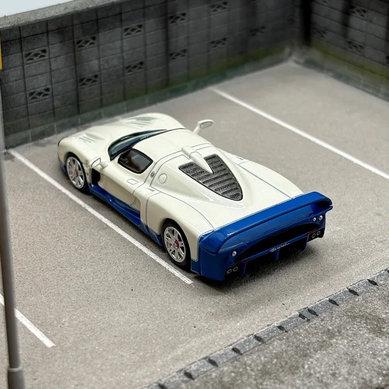 Bbr 1/64 Nieuwe Maserati Mc12 Stradale Witte Legering Speelgoed Motorvoertuig Diecast Metalen Model Geschenken