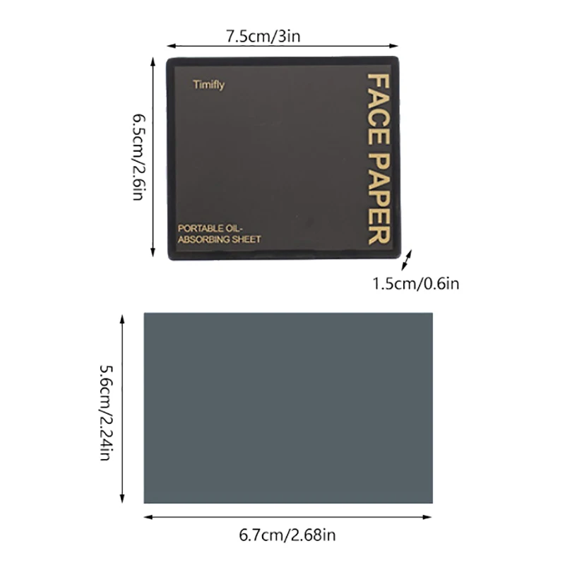 Oil Blotting Sheets With Makeup Puff 100pcs Matting Face Wipes Oil Control Paper Oil-absorbing Cleaning Makeup Tools Skin Care