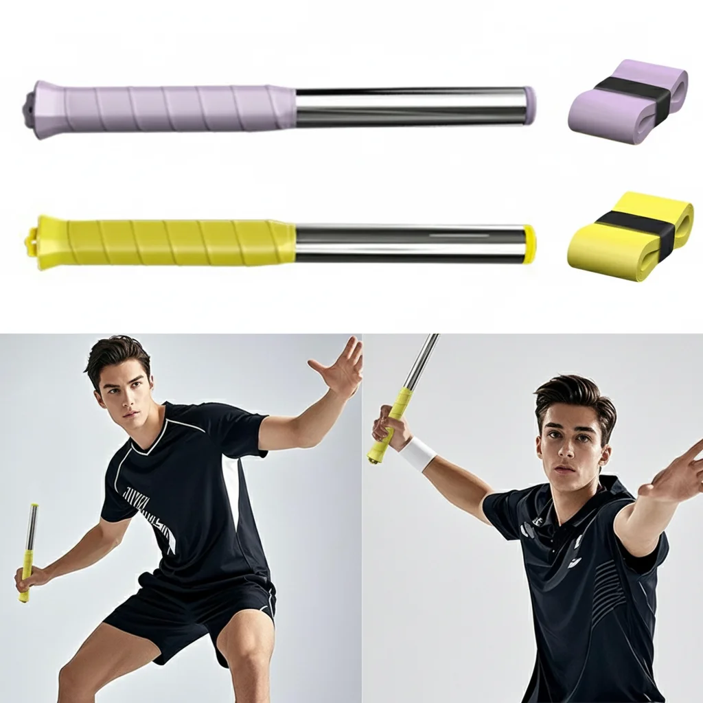 

Badminton Raet Swing Correction Trainer Power Correction Device Sound Feedback Single Person Auxiliary Practice Wrist Trainer