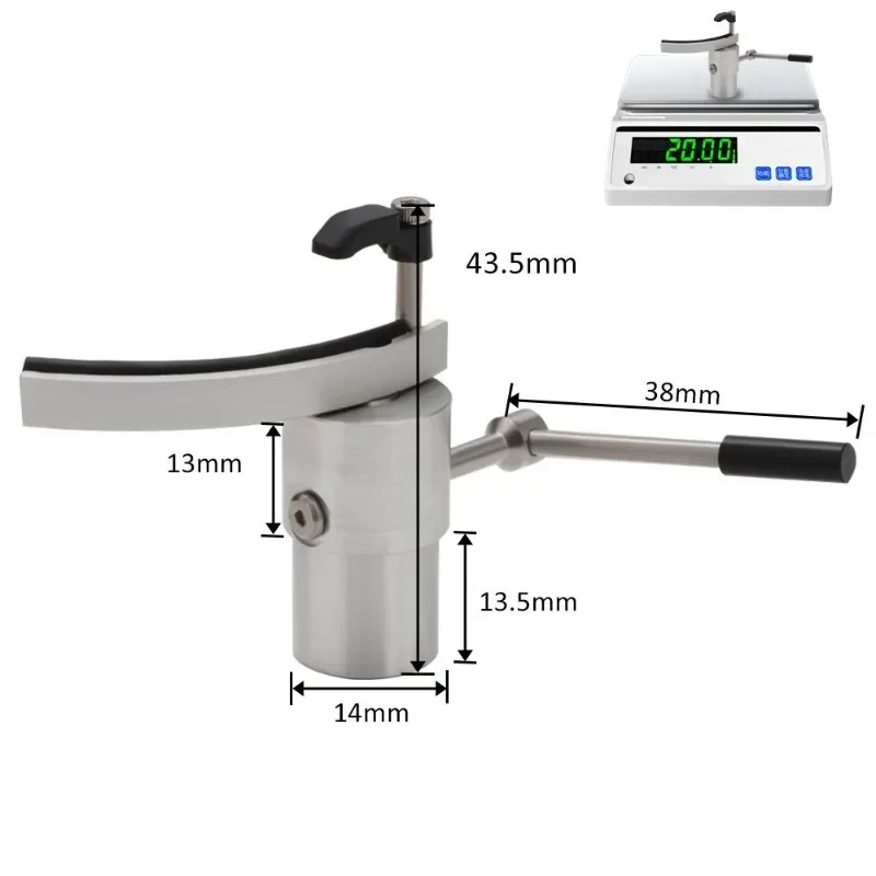 Vinyl record player, aluminum alloy singing arm lifting mechanism