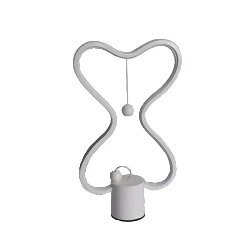 Sell like hot cakes 7 Color Changeable Magnetic Balance Lamp USB Powered Home Decor Bedroom Office Kids Desk lamp