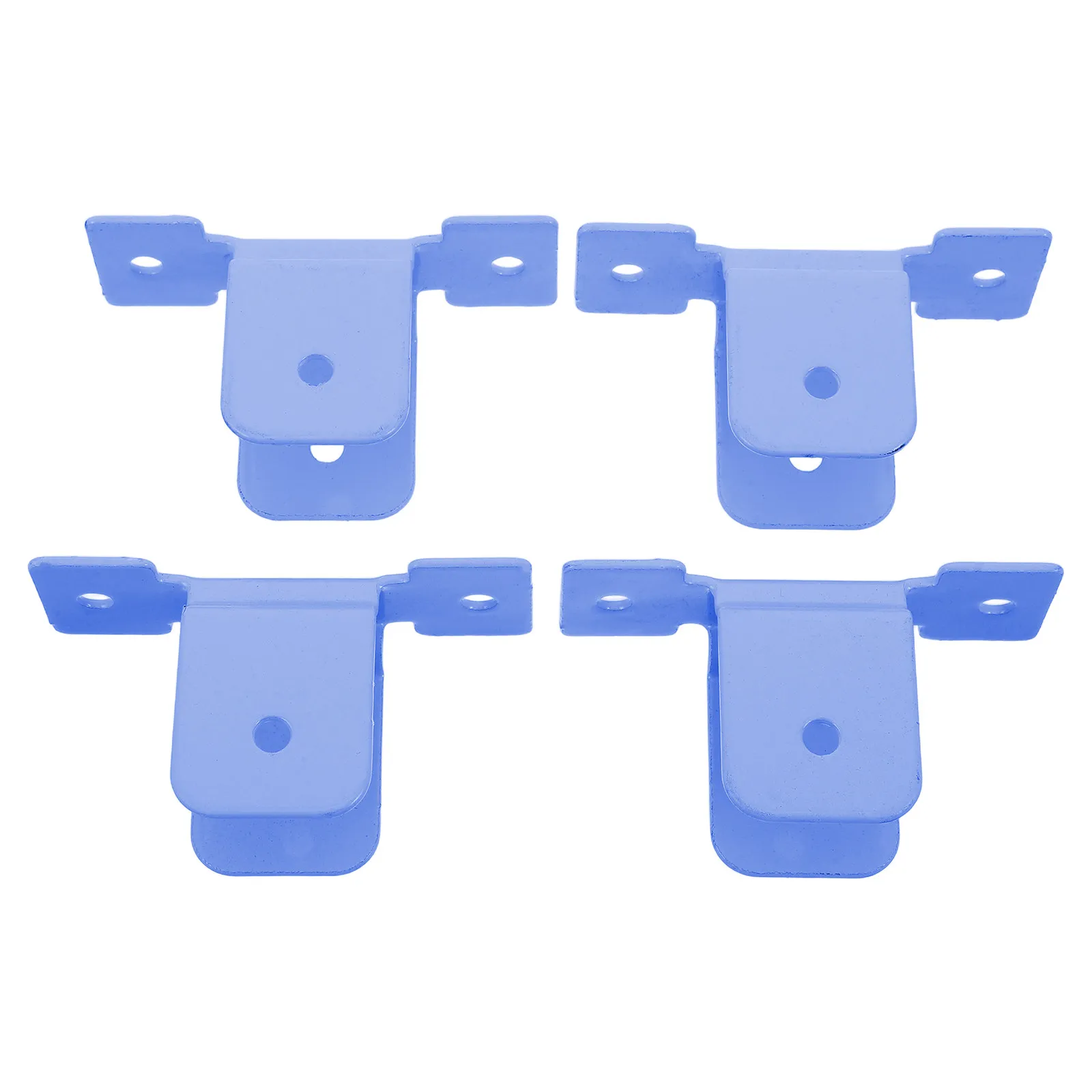 4Pcs Bed Rail Support Bracket Heavy Duty Metal Mounting Fittings Easy Install Bedside Handrail Elderly Assist Patient Safety