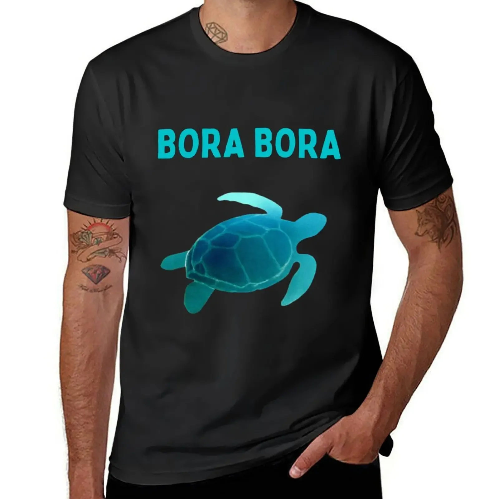 

Bora Bora T-Shirt plus size tops vintage clothes funny t shirts for men