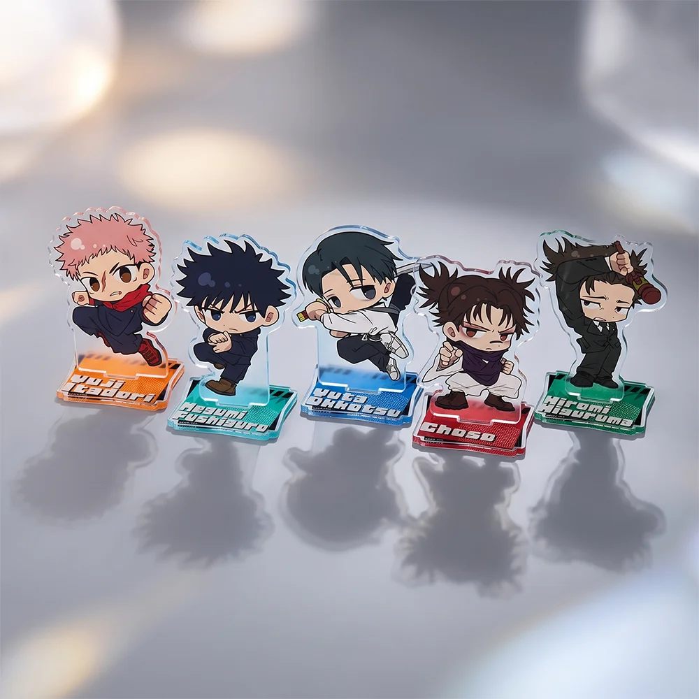 Jujutsu Kaisen Culling Game 10CM Double Sided Acrylic Stand Keychain 2026 New Anime Stand Yuji Satoru Yuta Desktop Display Gift