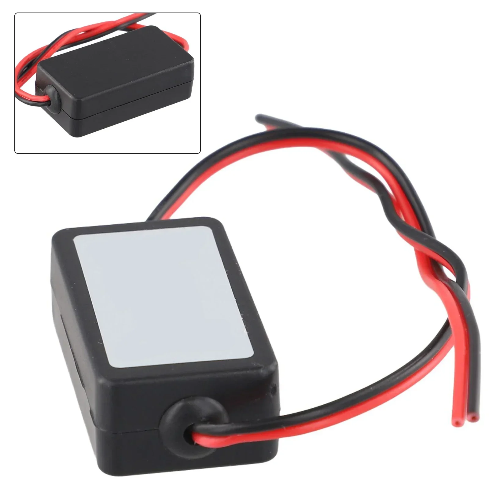 

Anti Flicker Reverse Camera Black Relay 1 Pcs 12V DC CanBus Parts Power Filter Stabiliser High Quality Practical