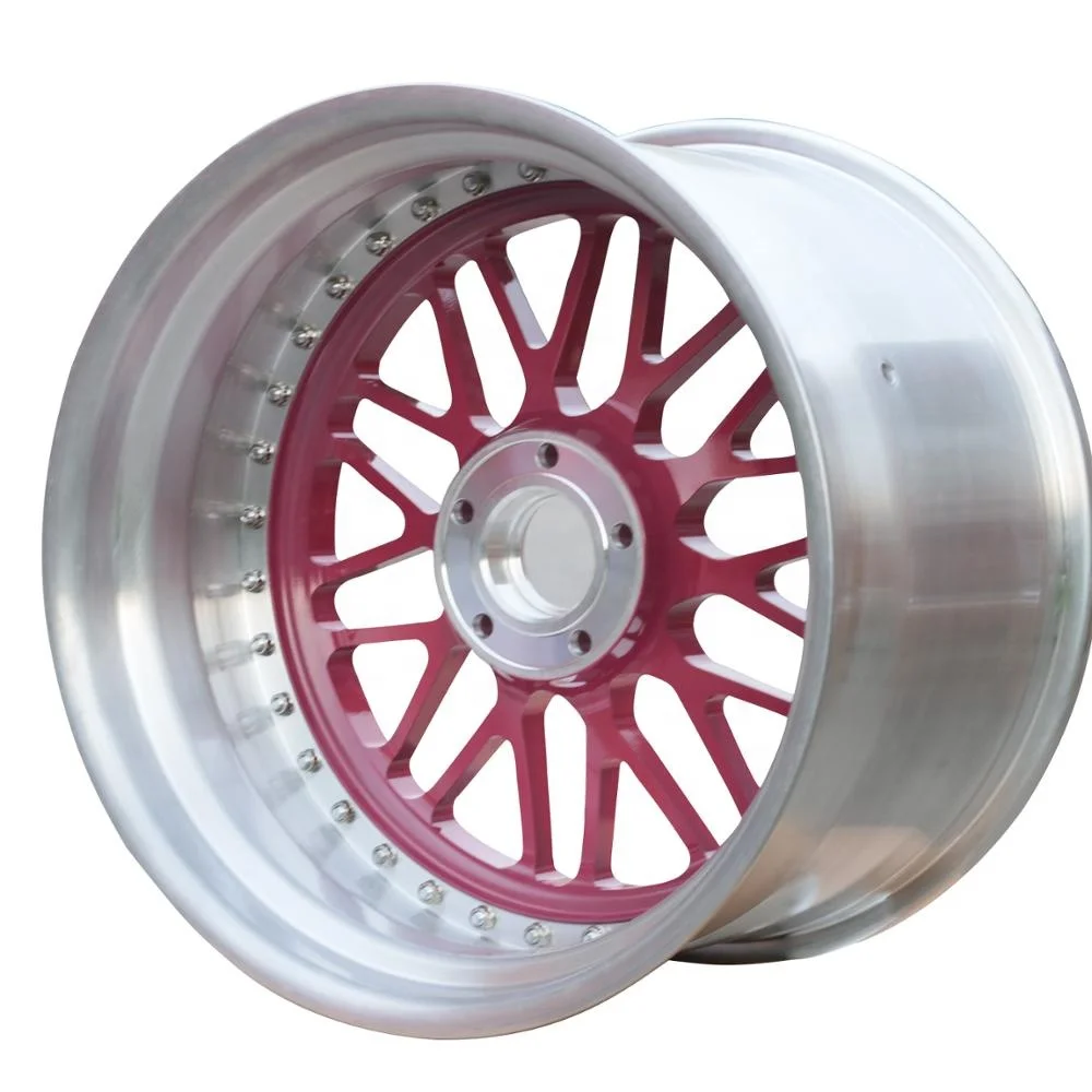 Concave Deep Forged Alloy Wheels 18/19/20/21/22 Inch with 2 PCS Polished Lip