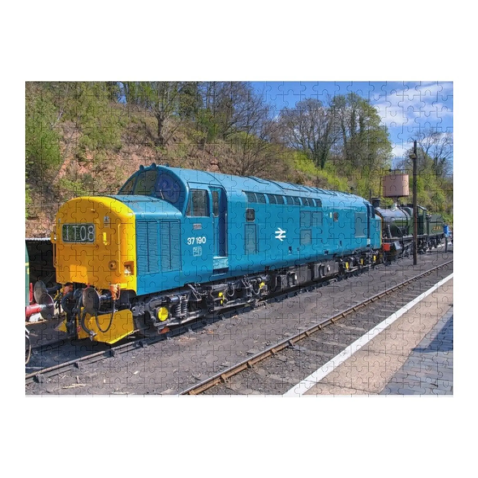 

Class 37 at Bewdley Jigsaw Puzzle Customized Picture Jigsaw Custom Customized Kids Gift Wooden Animal Puzzle