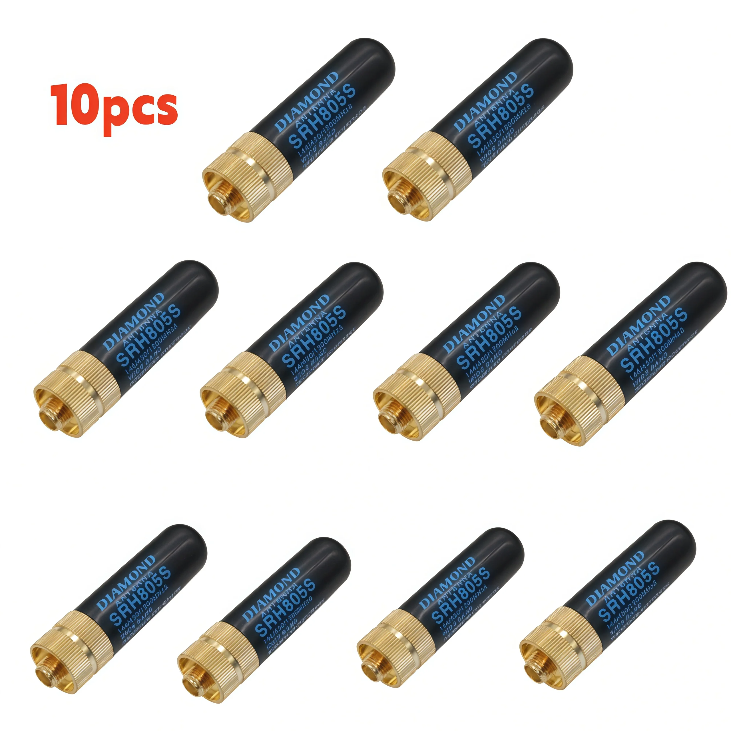 Mini talkie-walkie antenne à Gain élevé AR-805S SMA-femelle double bande pour Baofeng BF-888S UV-5R UV-21 pro Radio amateur