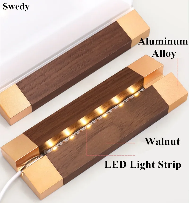 A5 148X210MM Acrylic Sign Holder Display Led Light Stand Advertising Menu Board Stand Poster Picture Frame