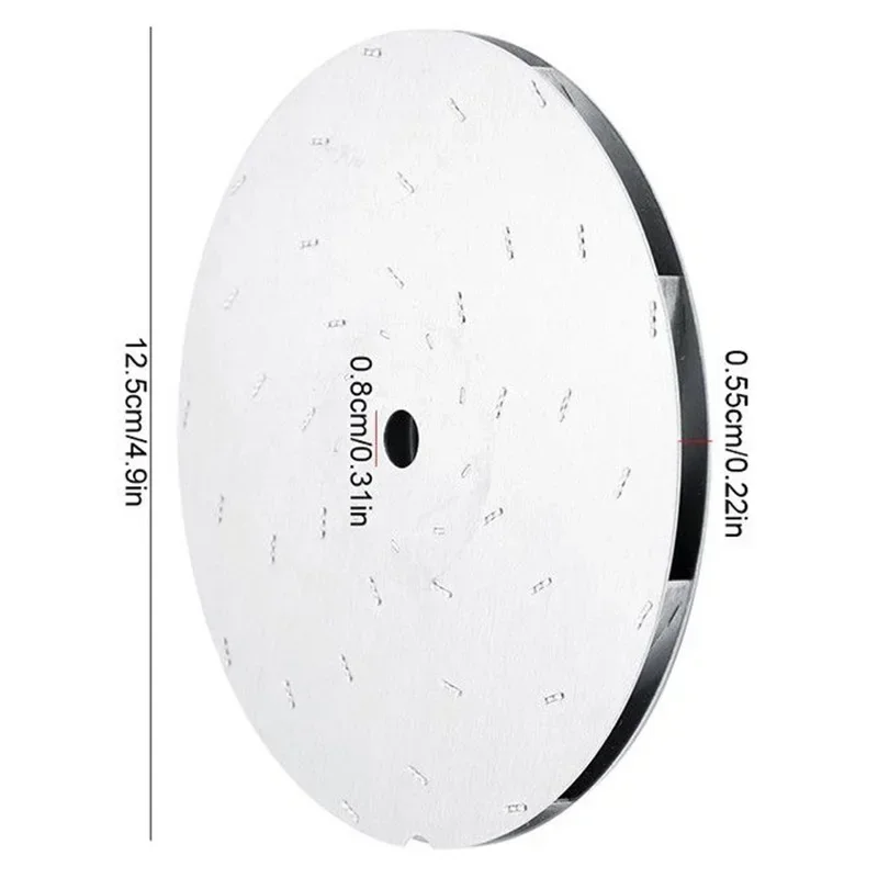 

Долговечная производительность, крыльчатка 125 мм, лопасть вращающегося вентилятора, детали двигателя пылесоса, диаметр отверстия 8 мм, простота установки