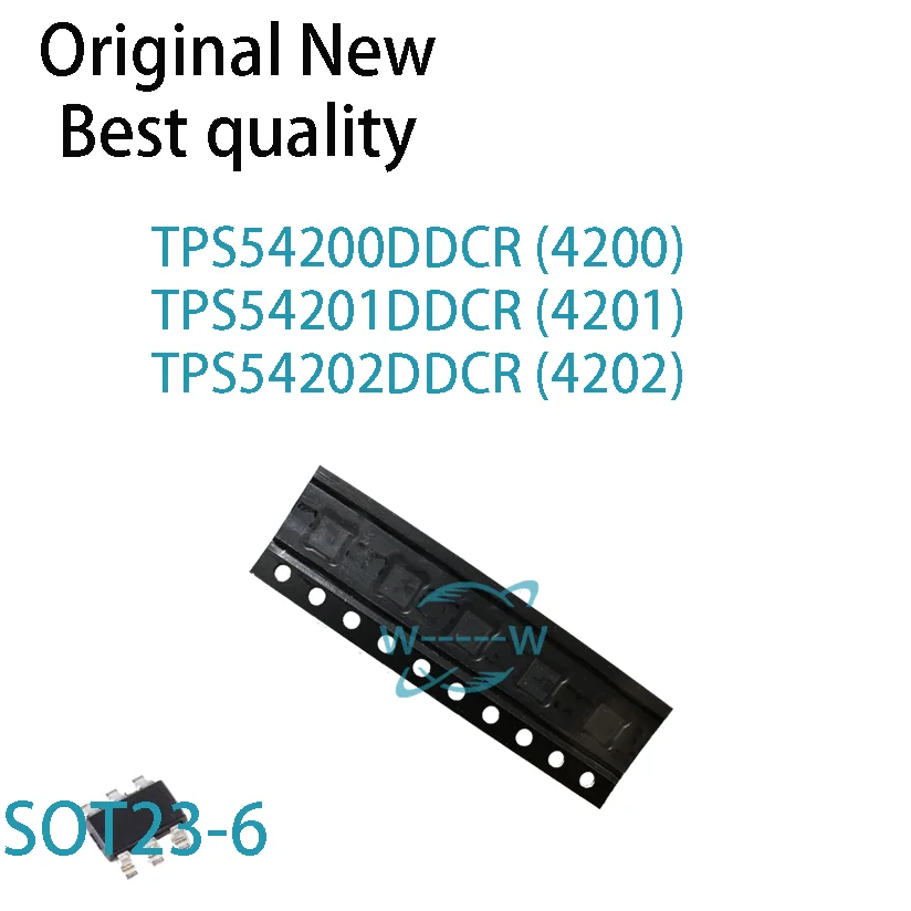 (10 PCS)NEW TPS54200DDCR 4200 TPS54201DDCR 4201 TPS54202DDCR 4202 TPS54200 TPS54201 TPS54202 SOT23-6 IC Chip electronic