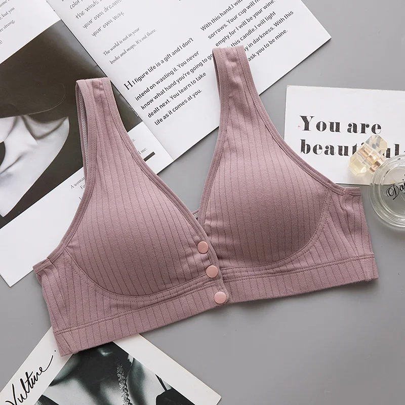 Nieuwe Voedingsbeha Zwangere Vrouwen Ondergoed Moederschap Borstvoeding Beha Voorsluiting Brasier Lactancia Lingerie Dropshiping