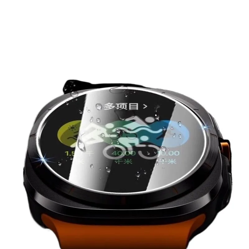 

For Samsung Galaxy Watch6 Classic 40mm Watch7 Ultra FE 47 44 43mm Anti-Fingerprint Tempered Glass Screen Protector Military Grad