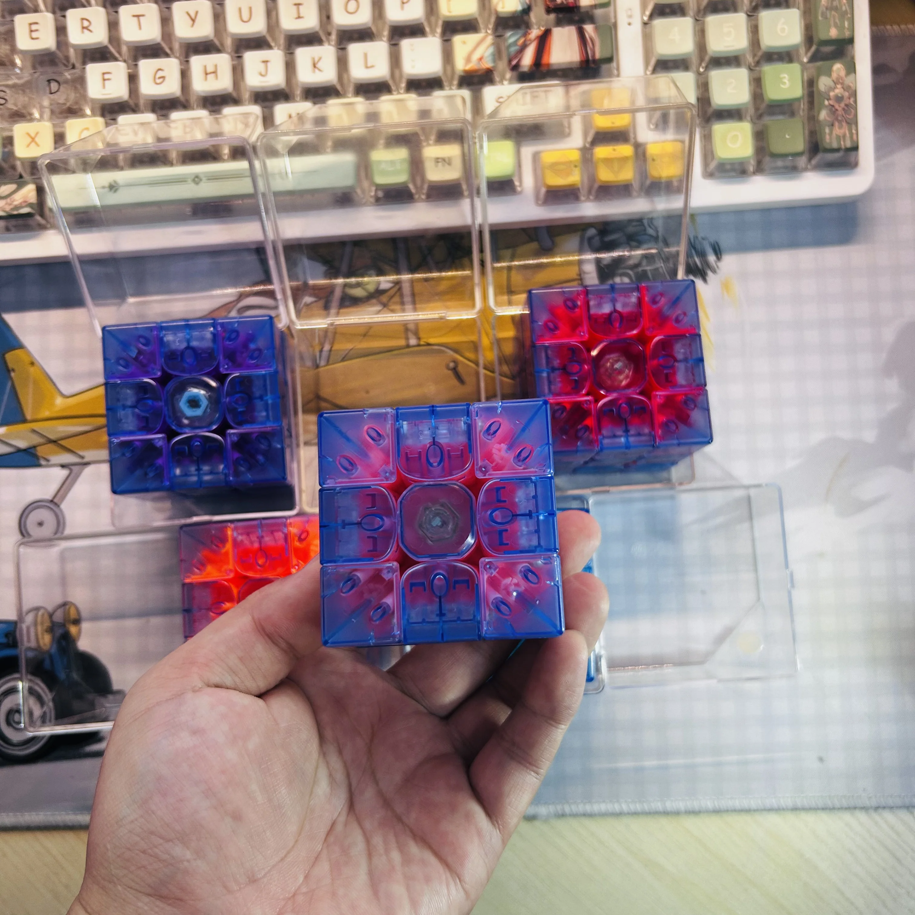 GAN 356X Limited Edition 3x3 Cube 3x3 Magic Cube Gan356X Sticker Maglev  Magnetic Cube Puzzle Toys for Kids