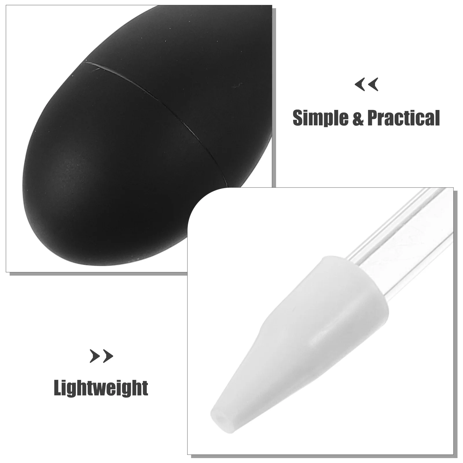 

Coral Feeder 30cm Long Fish Tank Water Changer Transparent Durable Suction Tool Aquarium Cleaner Multi Functional Portable