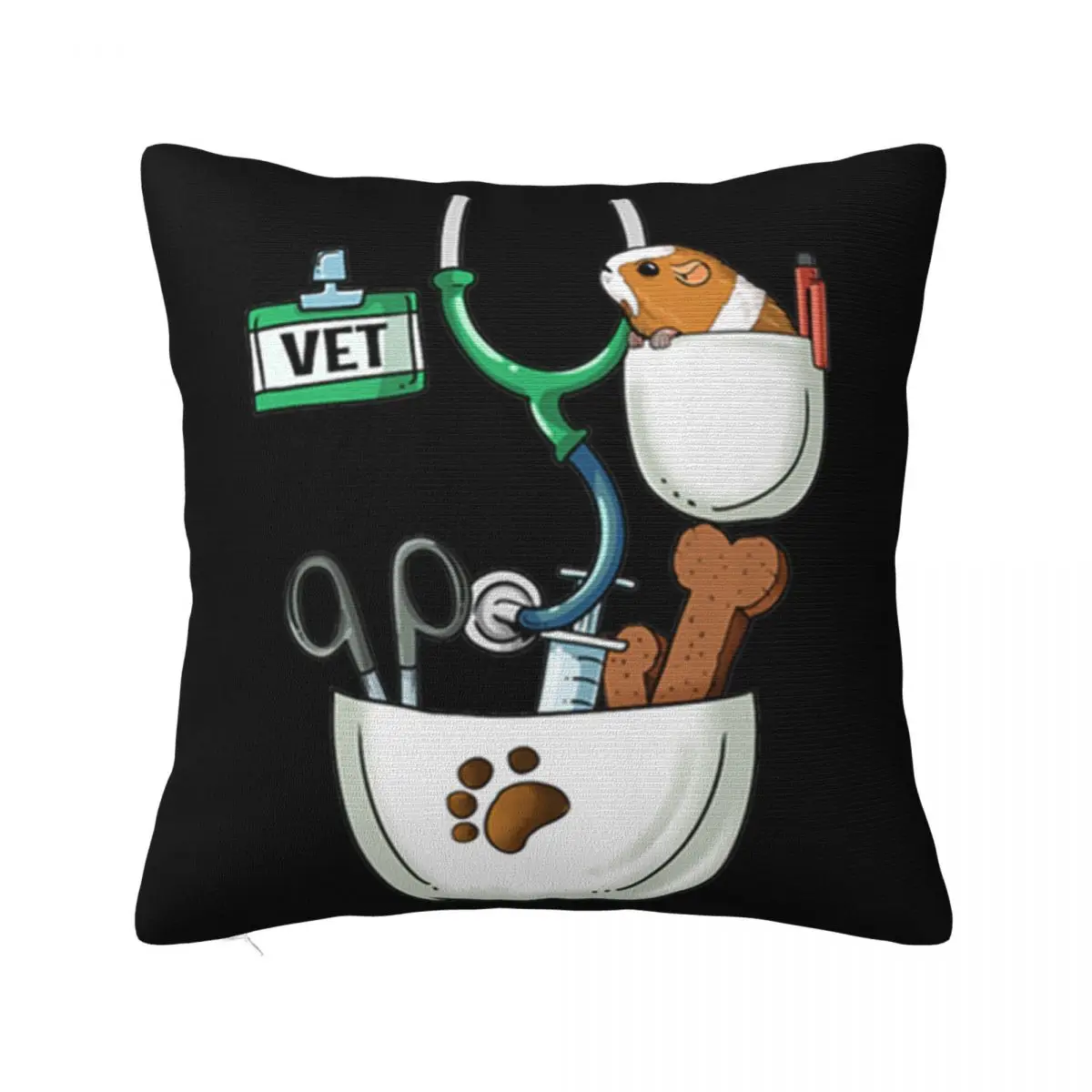 Top Veterinarian Halloween Costume Vet Tech Kids And Adult Vacation Summer Summer Party Pillow Case