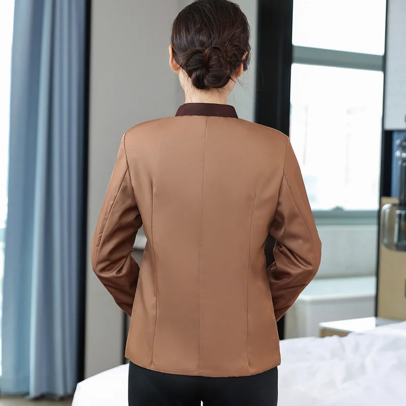 Hotel Room Cleaning Uniforms Autumn Winter Property Hotel Cleaning Staff Uniforms Mall HospitalPAWomen's Cleaning Work Uniform