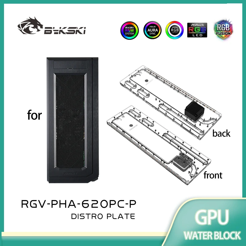 

Bykski RGV-PHA-620PC-P акриловая распределительная пластина/платный резервуар для корпуса PHANKTEKS 620 шт./система охлаждения воды/комбинированный насос постоянного тока