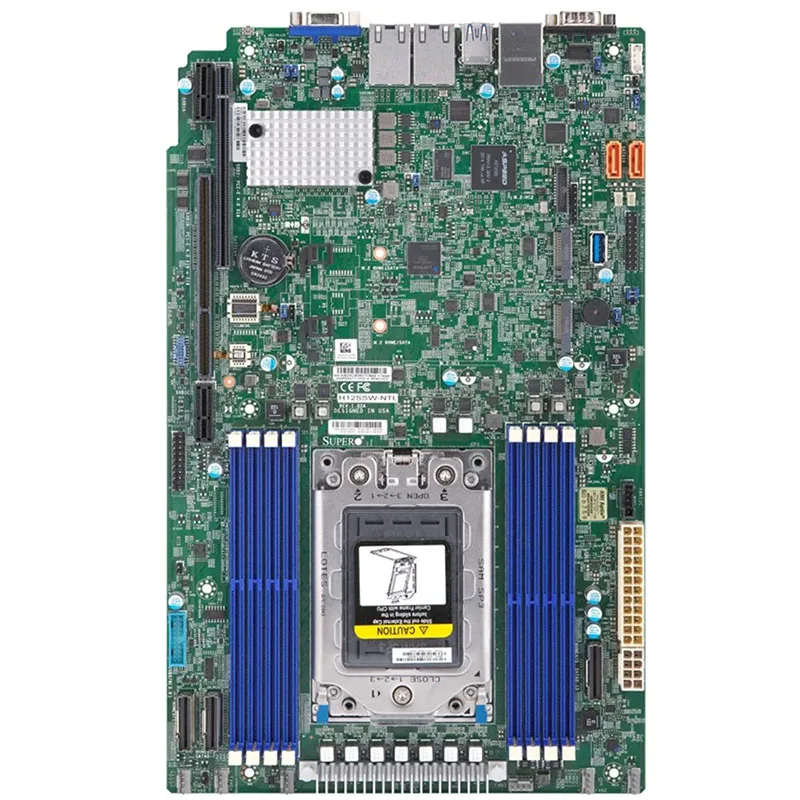 H12SSW-NTL FOR Supermicro Workation DDR4-3200MHZ PCL-E 4.0 M.2 AMD Ryzen Threadripper Series processor All have tests