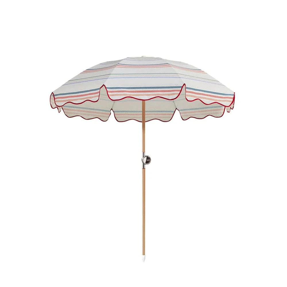 

Popular UPF 50+ UV Protection Waterproof Portable Outdoor Beach Sun Shelter Umbrella with Base