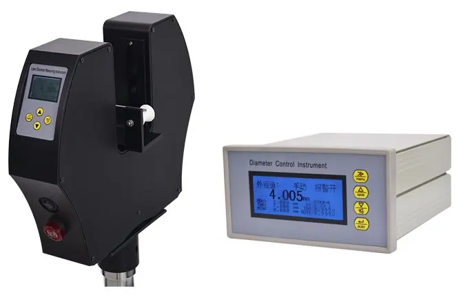 Laser Gauge Diameter Measuring Instrument for Extrusion Production