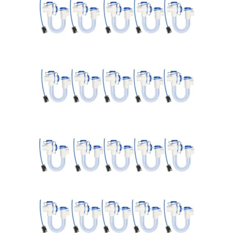 مصيدة مكثف شفافة 3/4 SCH40 مع فرشاة تنظيف المستوى التالي مصيدة PVC U مع منافذ سهلة التنظيف مكون أساسي لضمان O