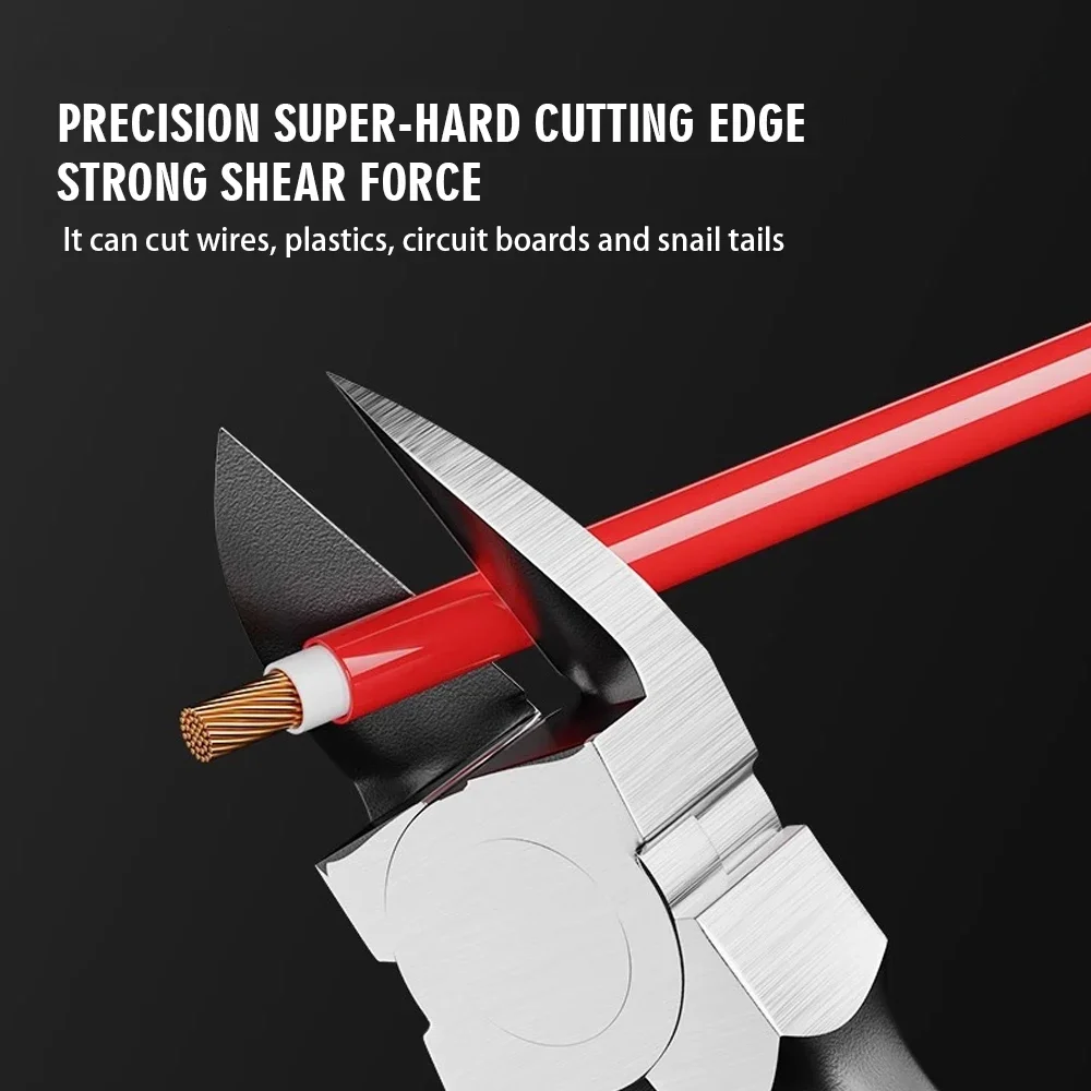 6 Polegada mini alicate diagonal redondo dobrado agulha nariz cortador ferramentas isoladas para miçangas jóias artesanato e diy pequenas reparação