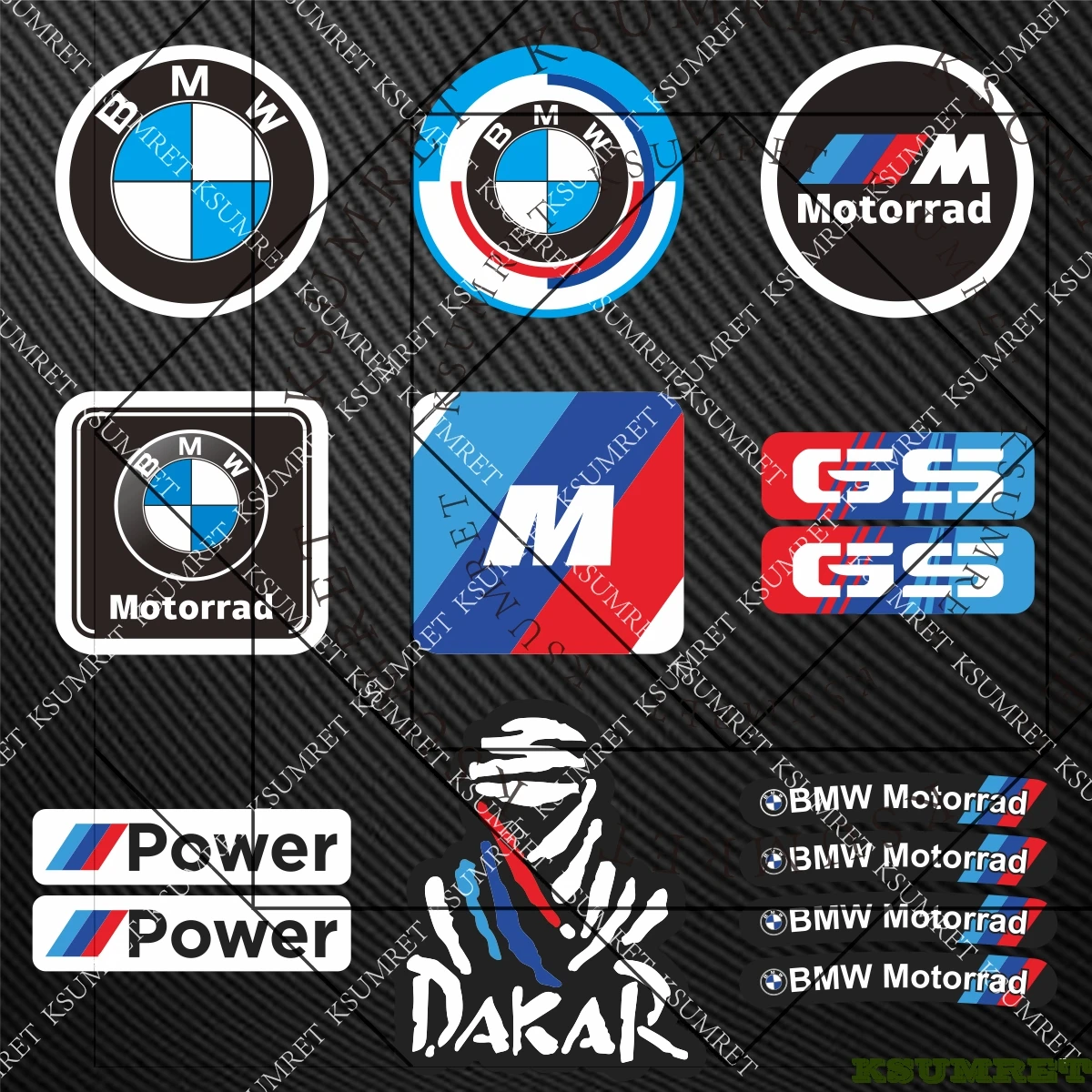 For Bmw Sticker Mot…