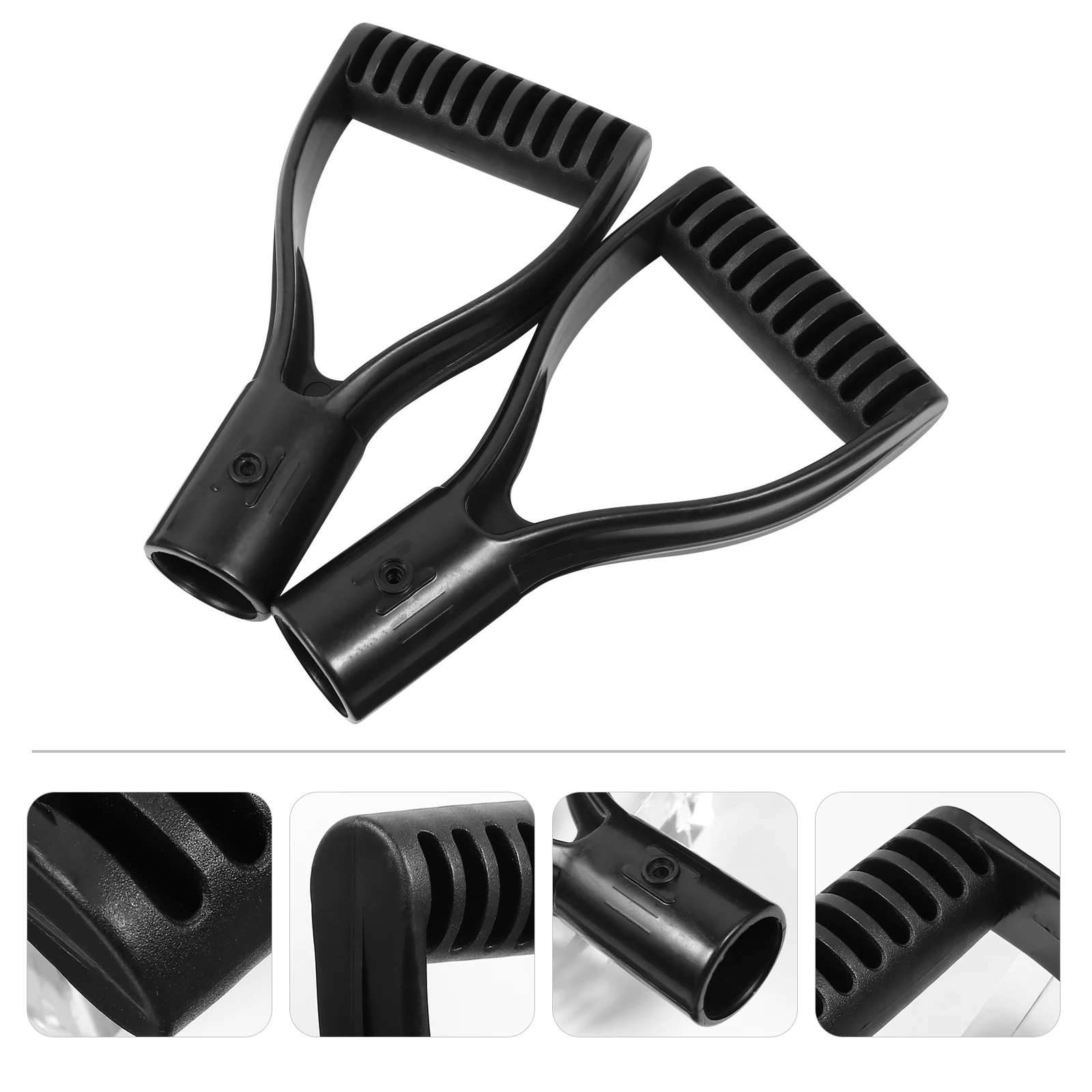 

2 Pcs D Grip Handle Type Tool Spades Cover Garden Accessories Rake Protector