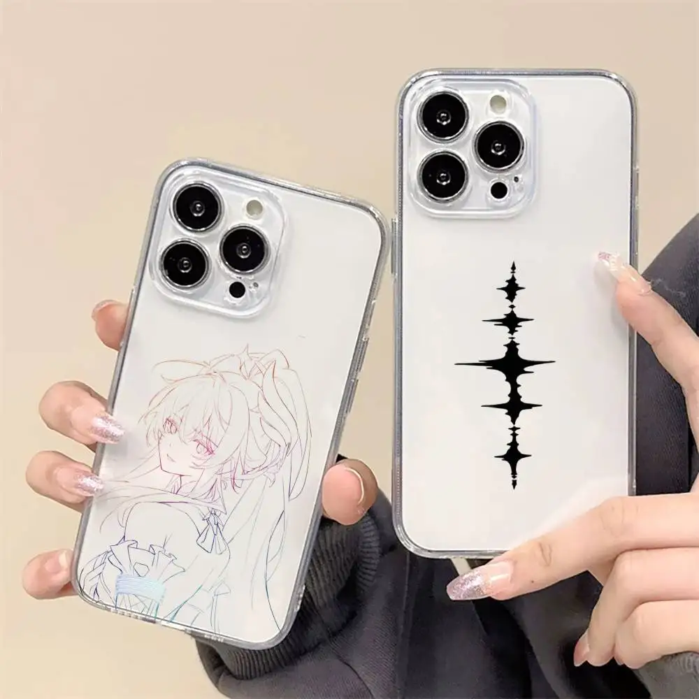 

Wuthering Waves WuWa Game Phone Case For iPhone17,16,15,14,13,12,11 Plus,Pro Max Soft Transparent Cover