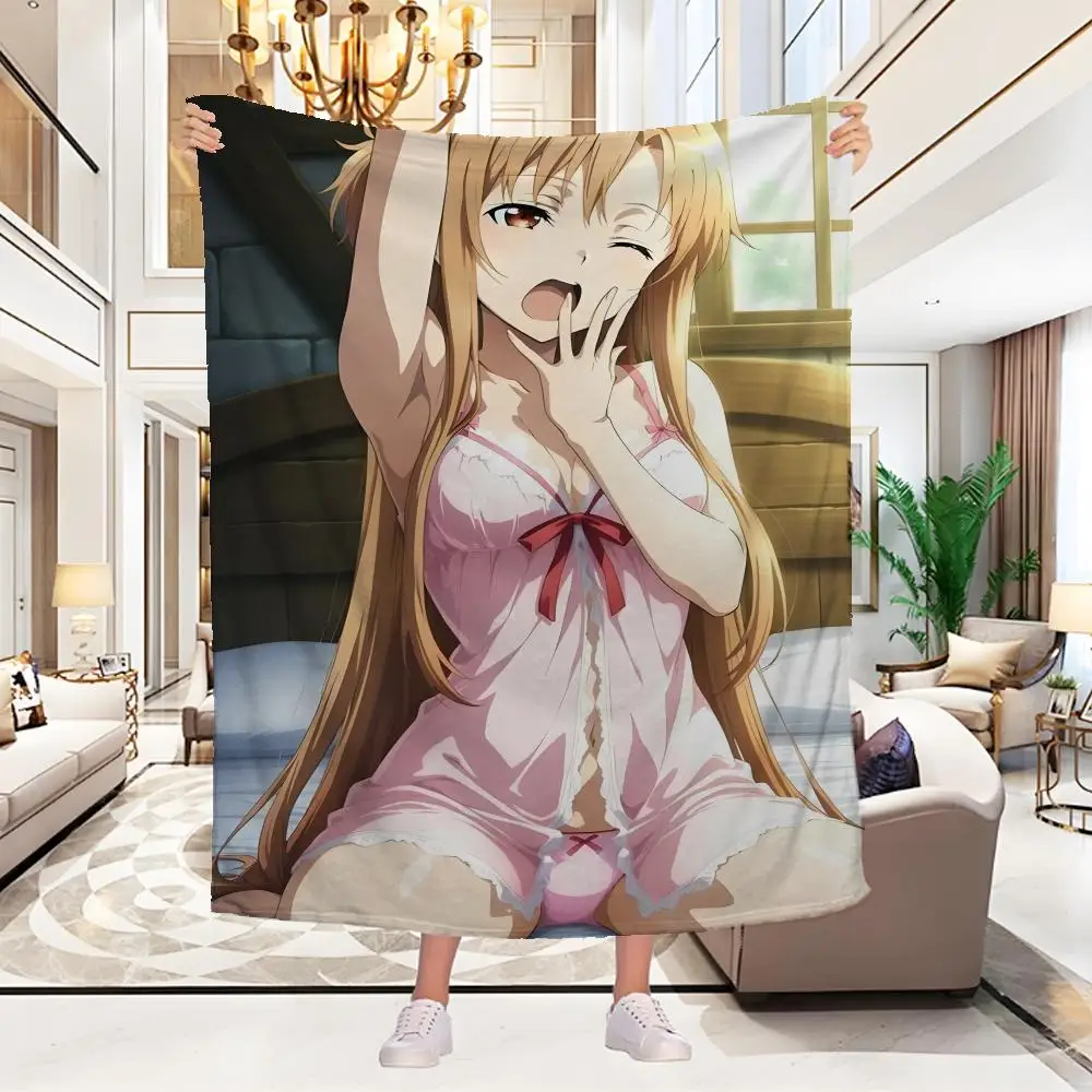 

High luxury customized sexy girl Throw Blanket Aesthetic Art Flannel Blanket Portable Home Travel Camping Sofa Picnic Thickening