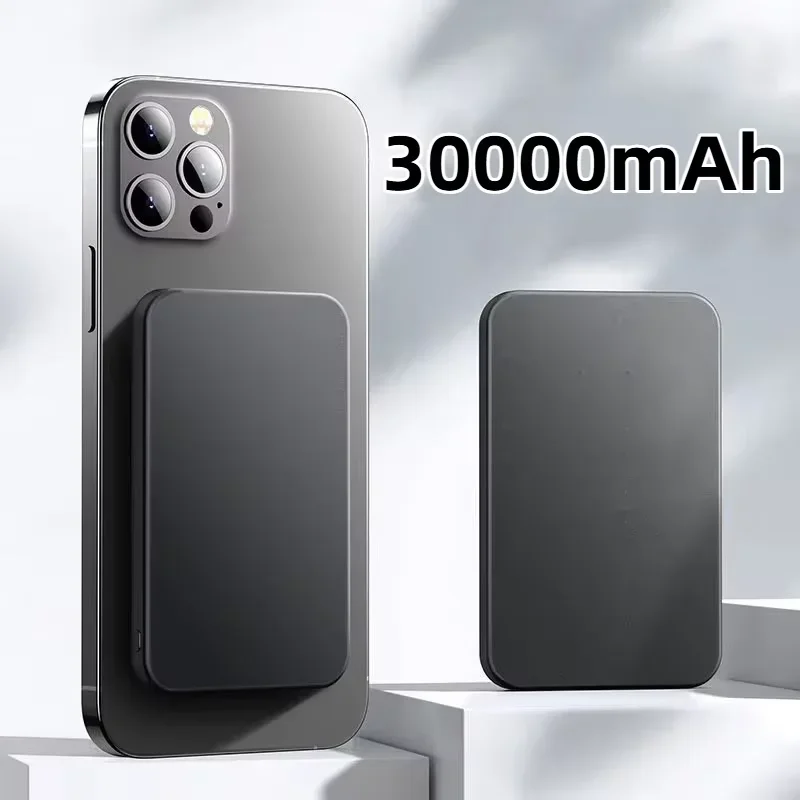 Nieuwe 50000mAh Magnetische Draadloze Power Bank PD 22.5W Snel Opladen Draagbare Externe Batterij voor Magsafe Voor iPhone Samsung